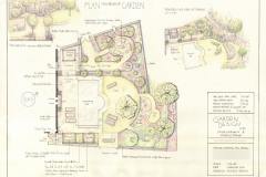 Bloxworth Lodge Garden Plan